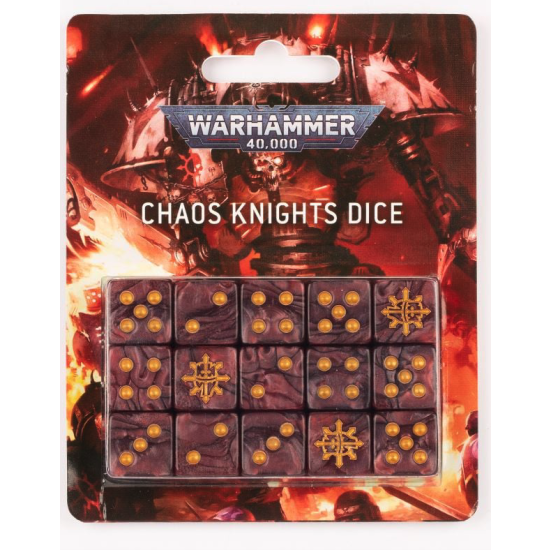 WARHAMMER 40000: CHAOS KNIGHTS DICE
